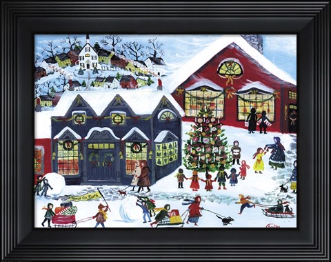 Framed Peace On Earth Print