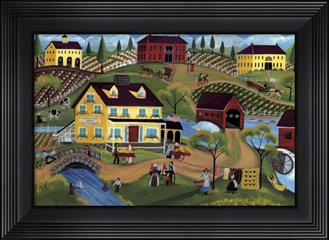 Framed Brookside Inn Restaurant Print