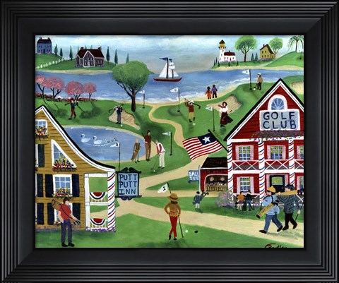 Framed Putt Putt Inn Print