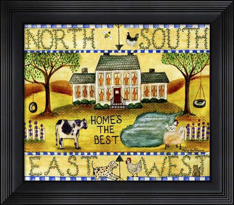 Framed Homes the Best Lang Print