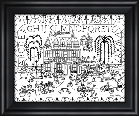 Framed General Store Print