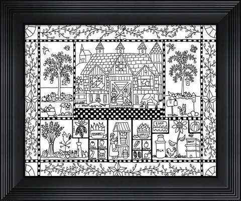 Framed Give Us This Day Print