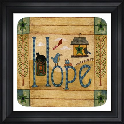 Framed Hope Print