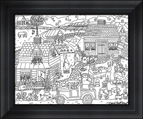 Framed Tag Sale Canada Print