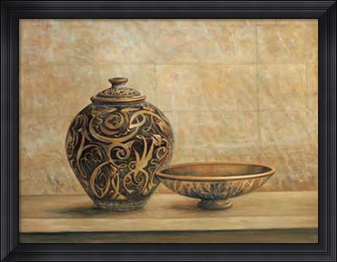 Framed Collezione Etnica II Print