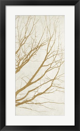 Framed Golden Tree III Print