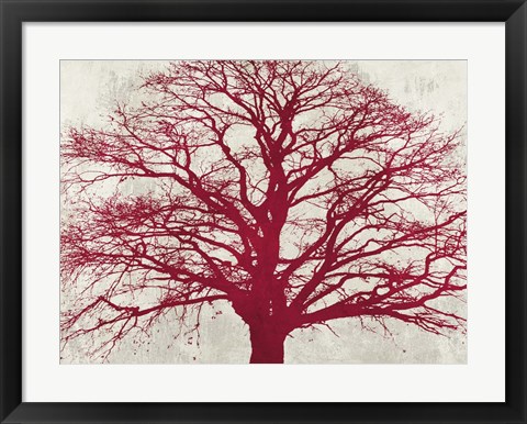 Framed Purple Oak Print