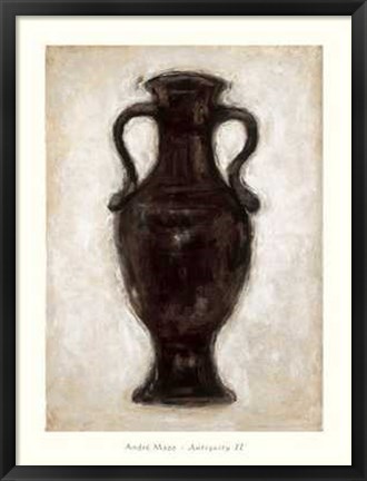 Framed Andre Mazo - Antiquity II Size 23.75x31.5 Print