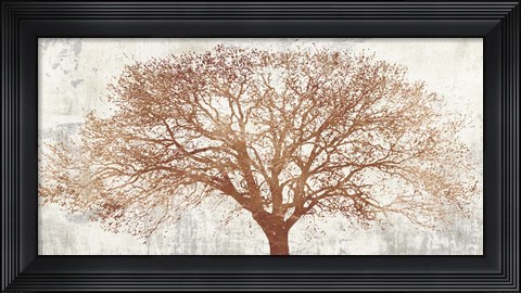 Framed Tree of Bronze Print