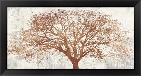 Framed Tree of Bronze Print