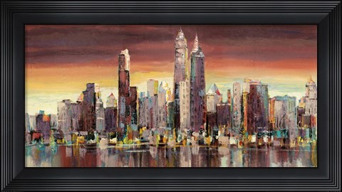 Framed Sera su New York Print