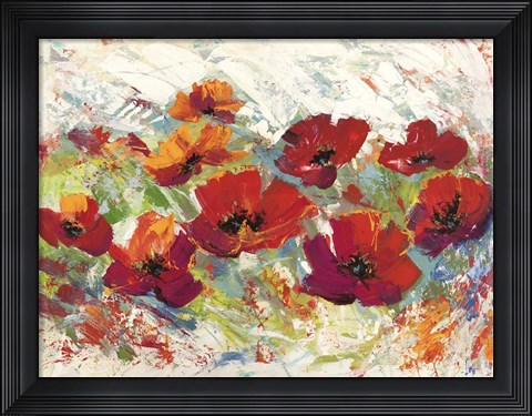 Framed Papaveri in Estate Print