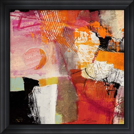 Framed Colors of Summer I Print