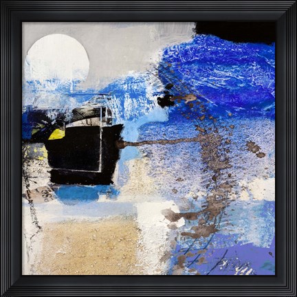 Framed Moonlight (detail) Print