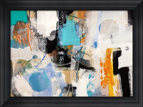 Framed Jewels Print