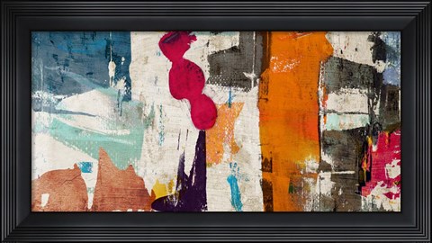 Framed Colors Royale Print