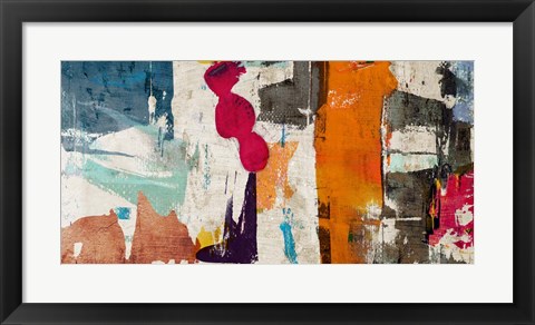Framed Colors Royale Print