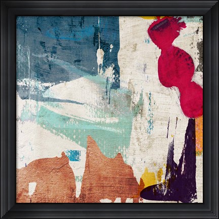 Framed Colors Royale I Print