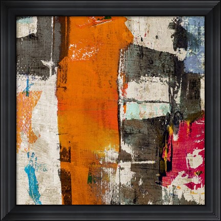 Framed Colors Royale II Print