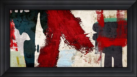 Framed Eccentric Motion Print