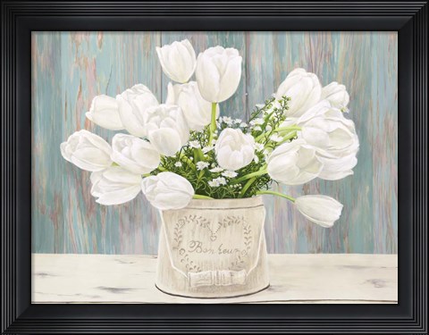 Framed Country Bouquet Print