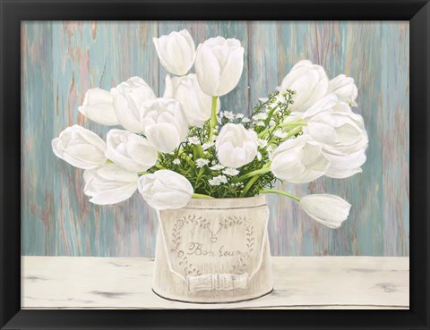 Framed Country Bouquet Print