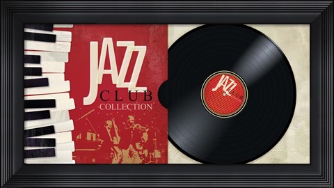 Framed Jazz Club Collection Print