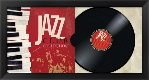 Framed Jazz Club Collection Print