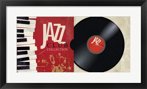 Framed Jazz Club Collection Print