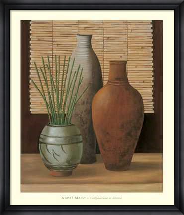 Framed Andre Mazo - Interno I Size 34x40.25 Print