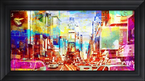 Framed Times Square 2.0 Print