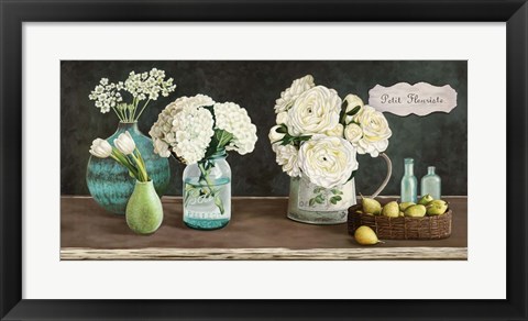 Framed Petit Fleuriste Print