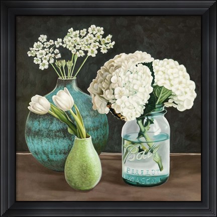 Framed Petit Fleuriste I Print