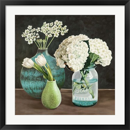 Framed Petit Fleuriste I Print