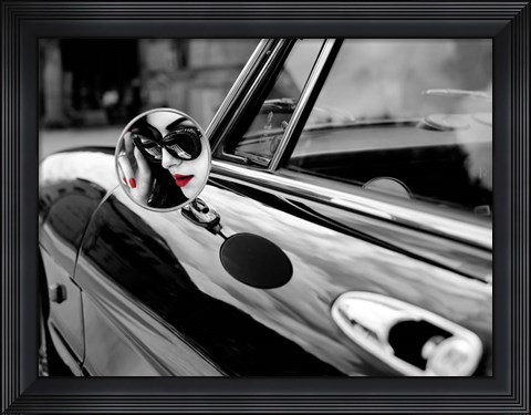 Framed Spyder Girl Print