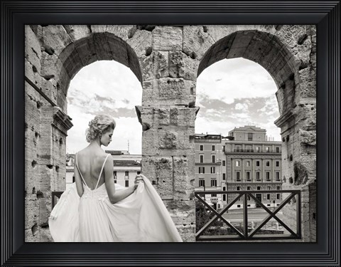 Framed From the Colosseum, Rome Print