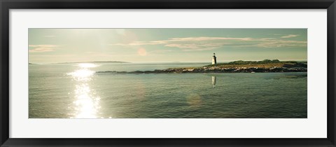 Framed Lighthouse Sound Print