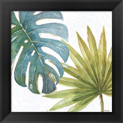 Framed Tropical Blush VIII Print