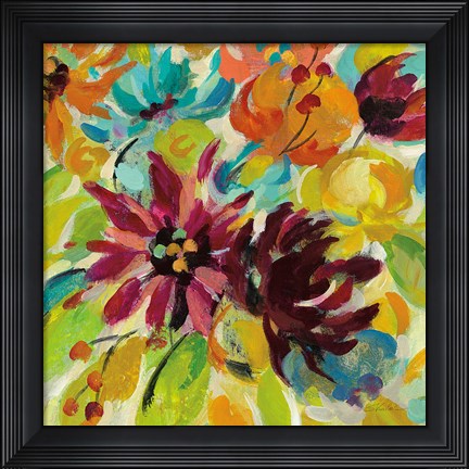 Framed Autumn Joy III Print
