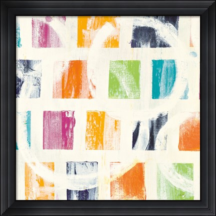 Framed Color Block II Print