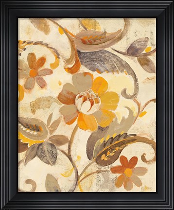 Framed Autumn Garden III Light Print