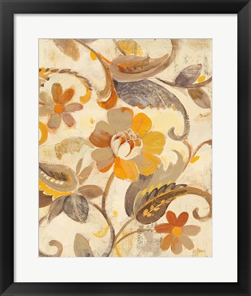 Framed Autumn Garden III Light Print