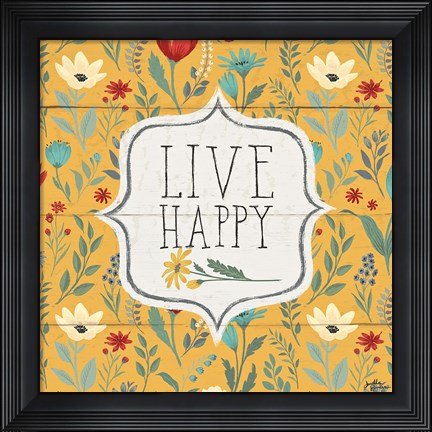 Framed Blooming Thoughts VIII Print