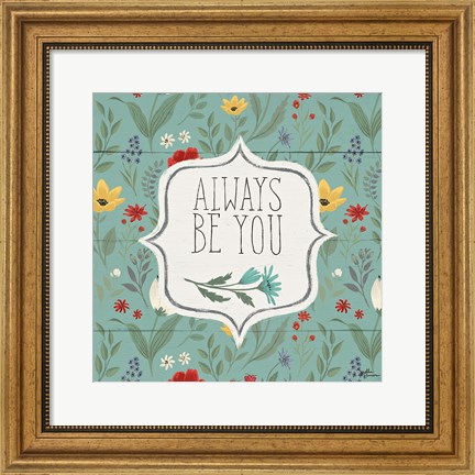Framed Blooming Thoughts VII Print