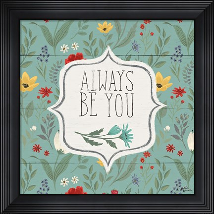 Framed Blooming Thoughts VII Print