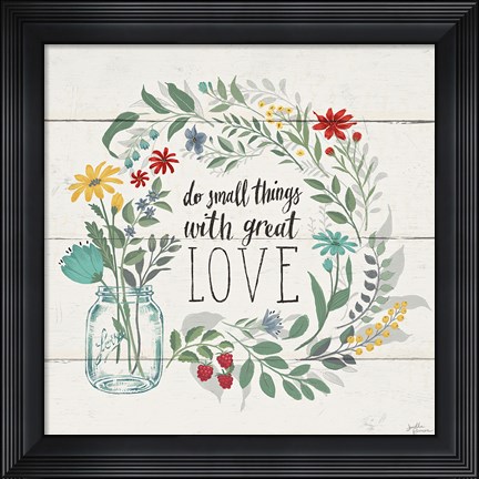 Framed Blooming Thoughts IV Print