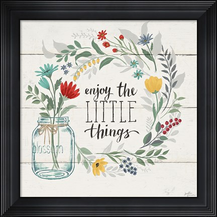 Framed Blooming Thoughts II Print