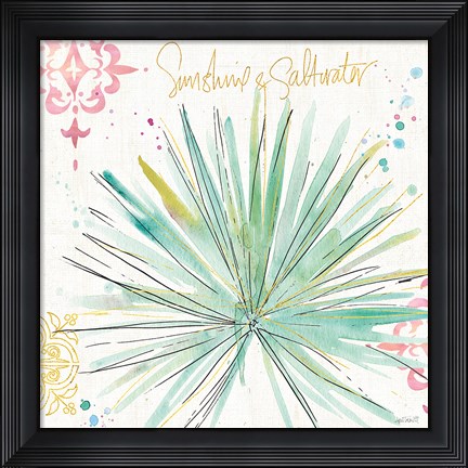 Framed Palm Passion V Print