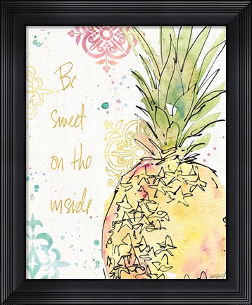 Framed Palm Passion IX Print