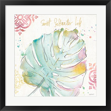 Framed Palm Passion IV Print